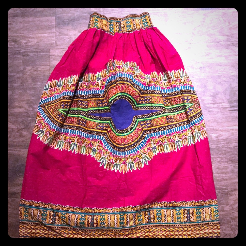 Mystical Vibrant Thai Cotton Skirt XXS
